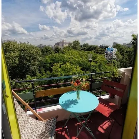 Canopee, Paisible, Chaleureux, Lumineux, Balcon Appartement