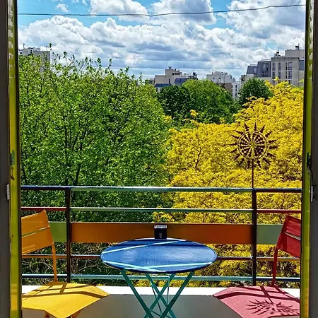 Canopee, Paisible, Chaleureux, Lumineux, Balcon Appartement