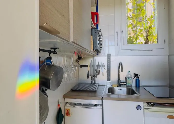 Canopee, Paisible, Chaleureux, Lumineux, Balcon 아파트 *